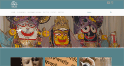 Desktop Screenshot of harekrishnabh.com.br
