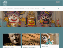 Tablet Screenshot of harekrishnabh.com.br